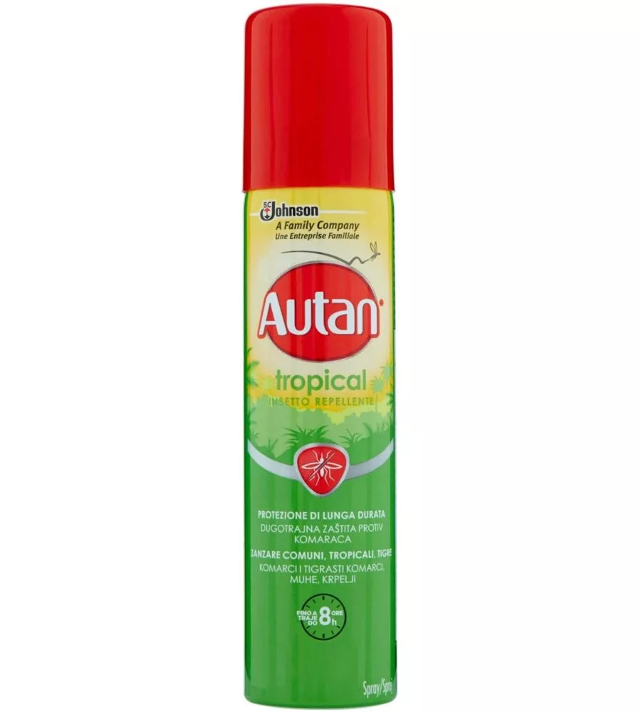 SPRAY ANTIZANZARE AUTAN "TROPICAL" 100 ML